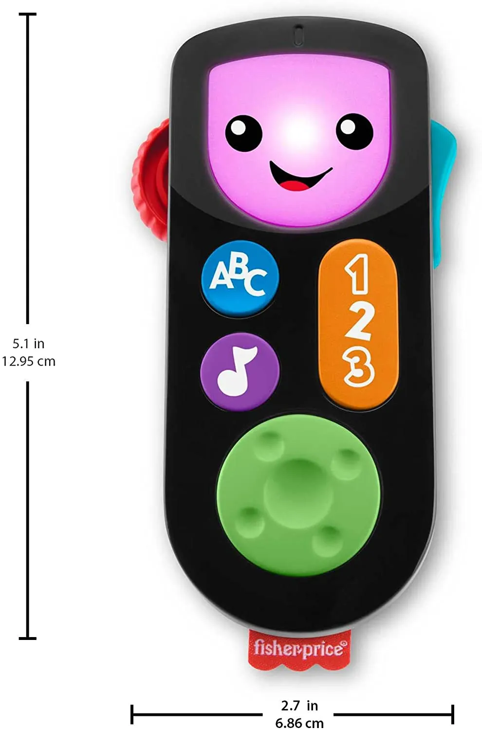 Fisher-Price Toys Fisher-Price Laugh & Learn Stream & Learn Remote - UK English Edition, electroni