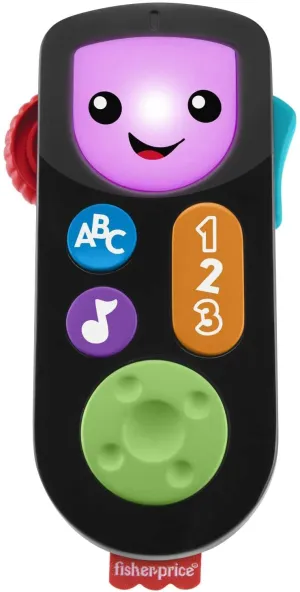 Fisher-Price Toys Fisher-Price Laugh & Learn Stream & Learn Remote - UK English Edition, electroni