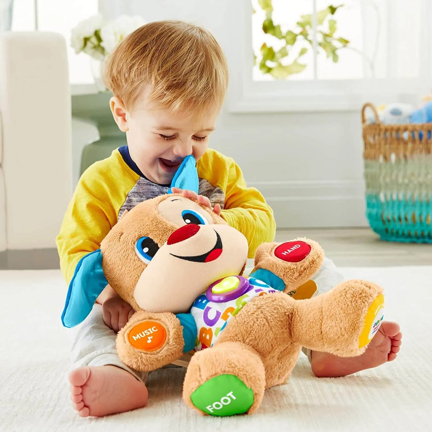 Fisher-Price Toys Fisher-Price Laugh and Learn Smart Stages Puppy Interactive Plush