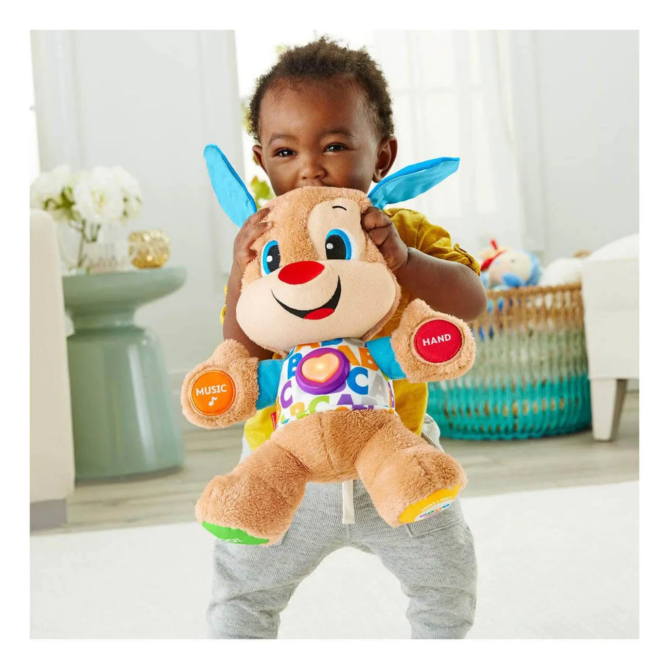 Fisher-Price Toys Fisher-Price Laugh and Learn Smart Stages Puppy Interactive Plush