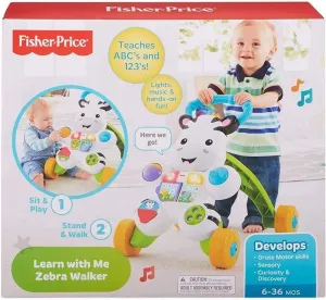 Fisher-Price Toys Fisher Price Lean With Me Zebra Walker