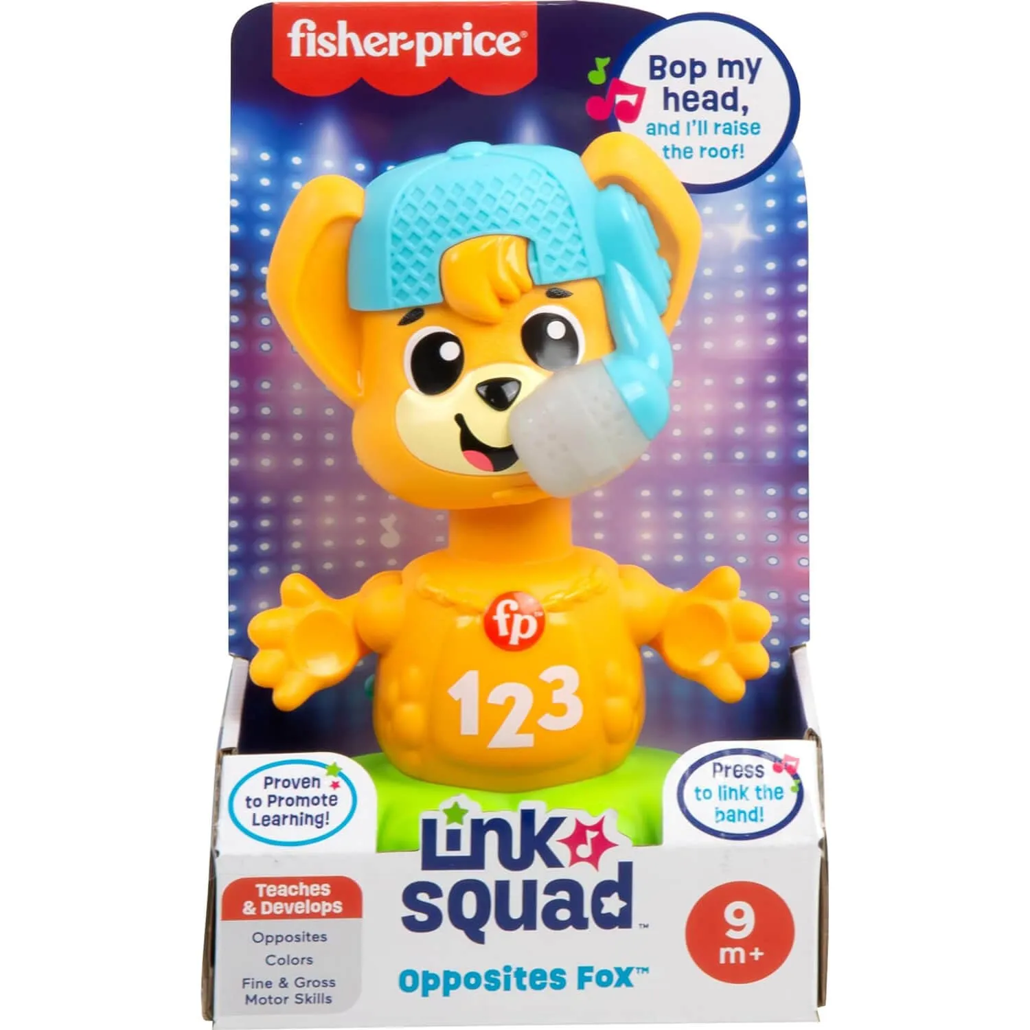 Fisher-Price Toys Fisher-Price Link Squad Opposites Fox Baby Learning Toy