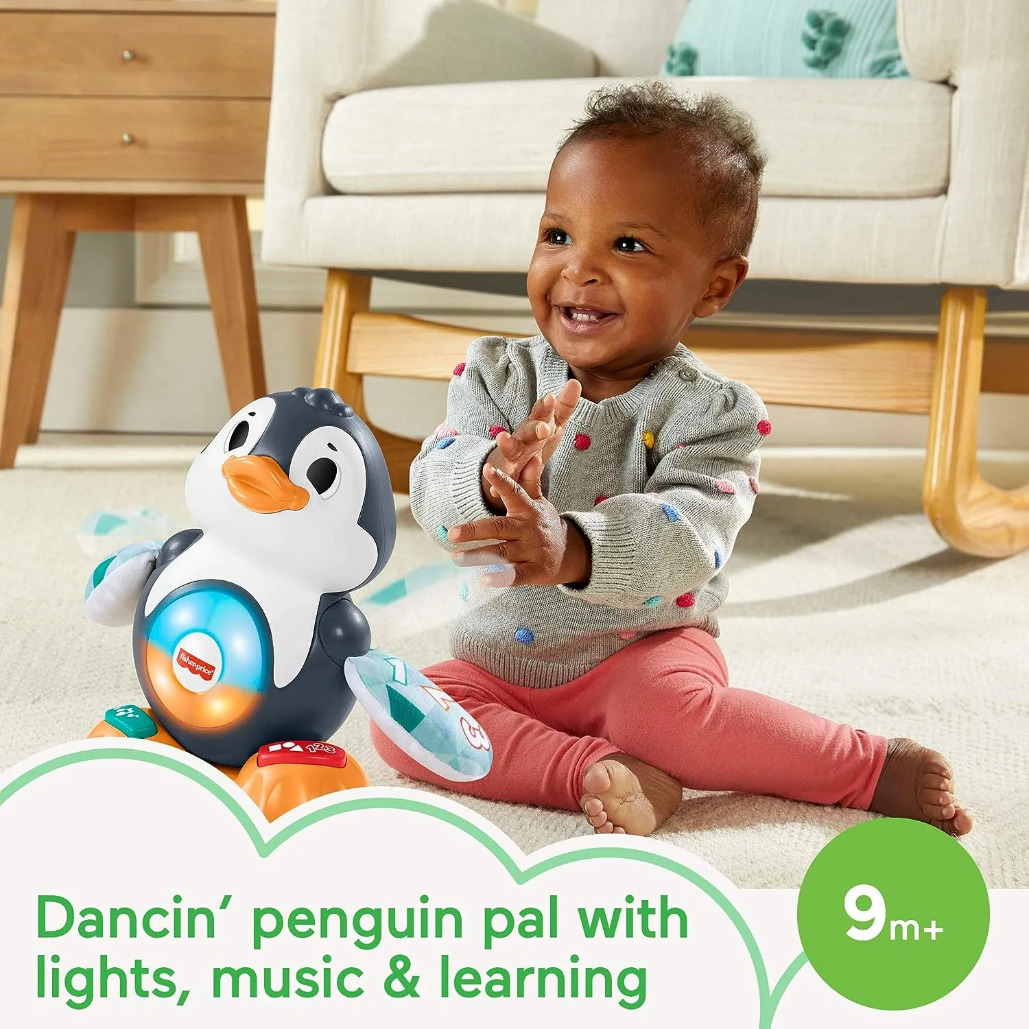 Fisher-Price Toys Fisher-Price Linkimals Cool Beats Penguin Musical Toy