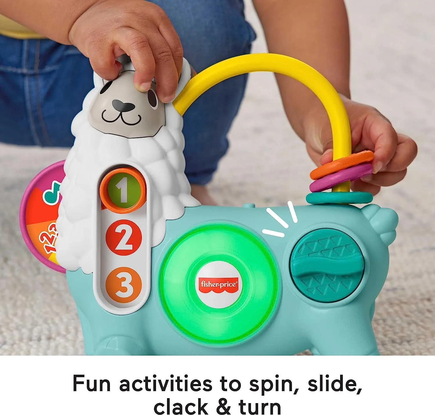 Fisher-Price Toys Fisher-Price Linkimals Learning Toy for Babies and Toddlers with Interactive Lights & Music