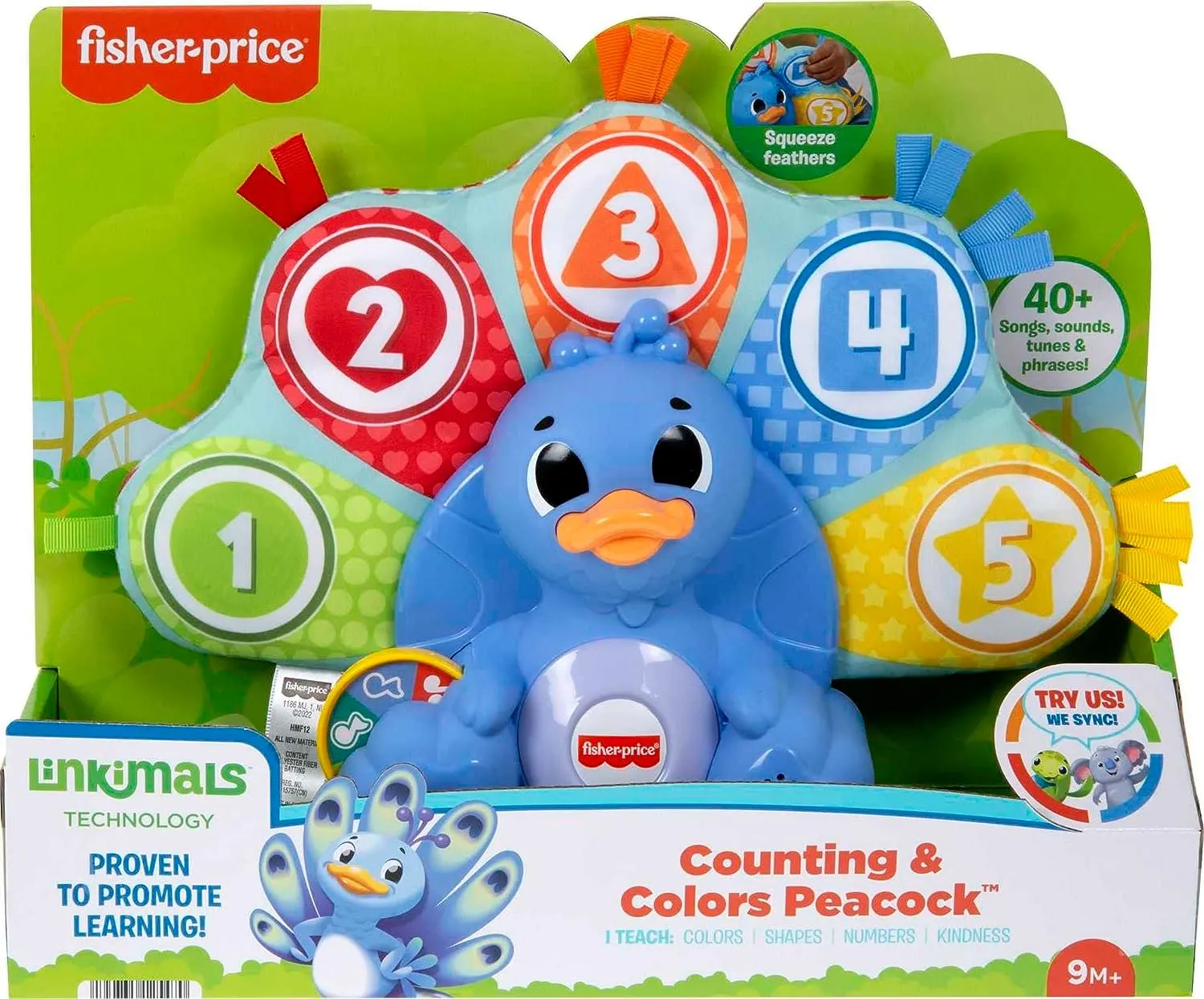 Fisher-Price Toys Fisher-Price Linkimals Learning Toy for Babies and Toddlers with Interactive Lights & Music