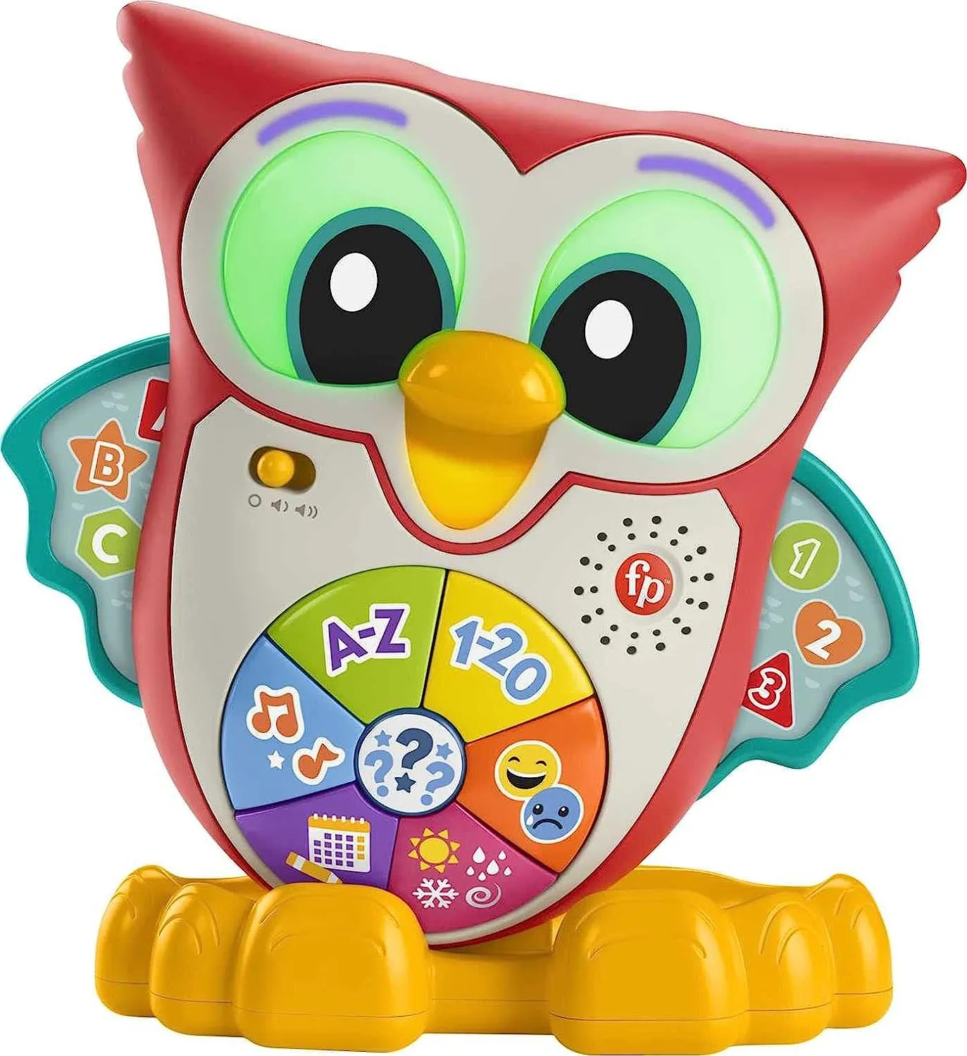 Fisher-Price Toys ?Fisher-Price Linkimals Light-Up & Learn Owl, interactive musical learning toy