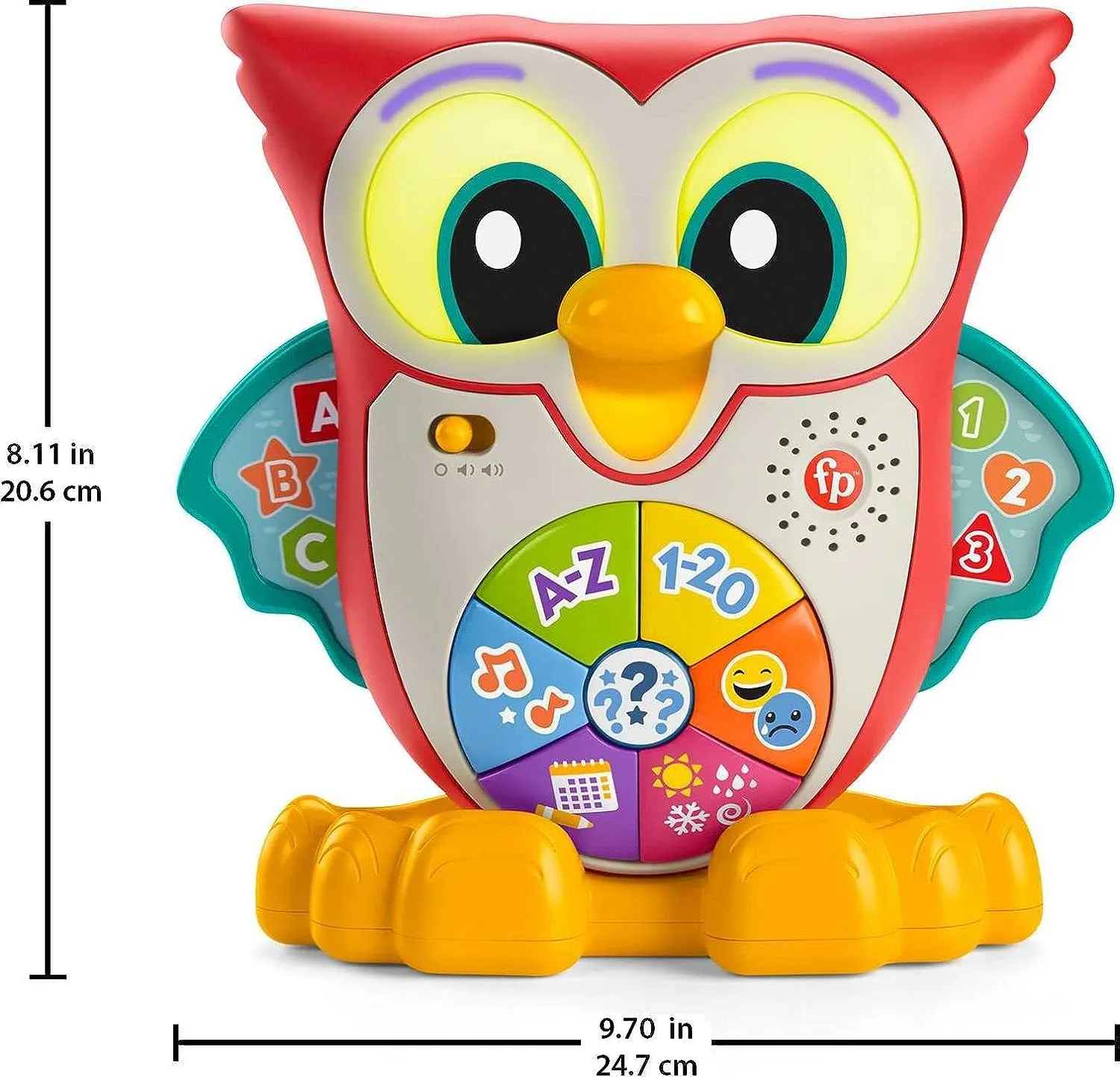 Fisher-Price Toys ?Fisher-Price Linkimals Light-Up & Learn Owl, interactive musical learning toy