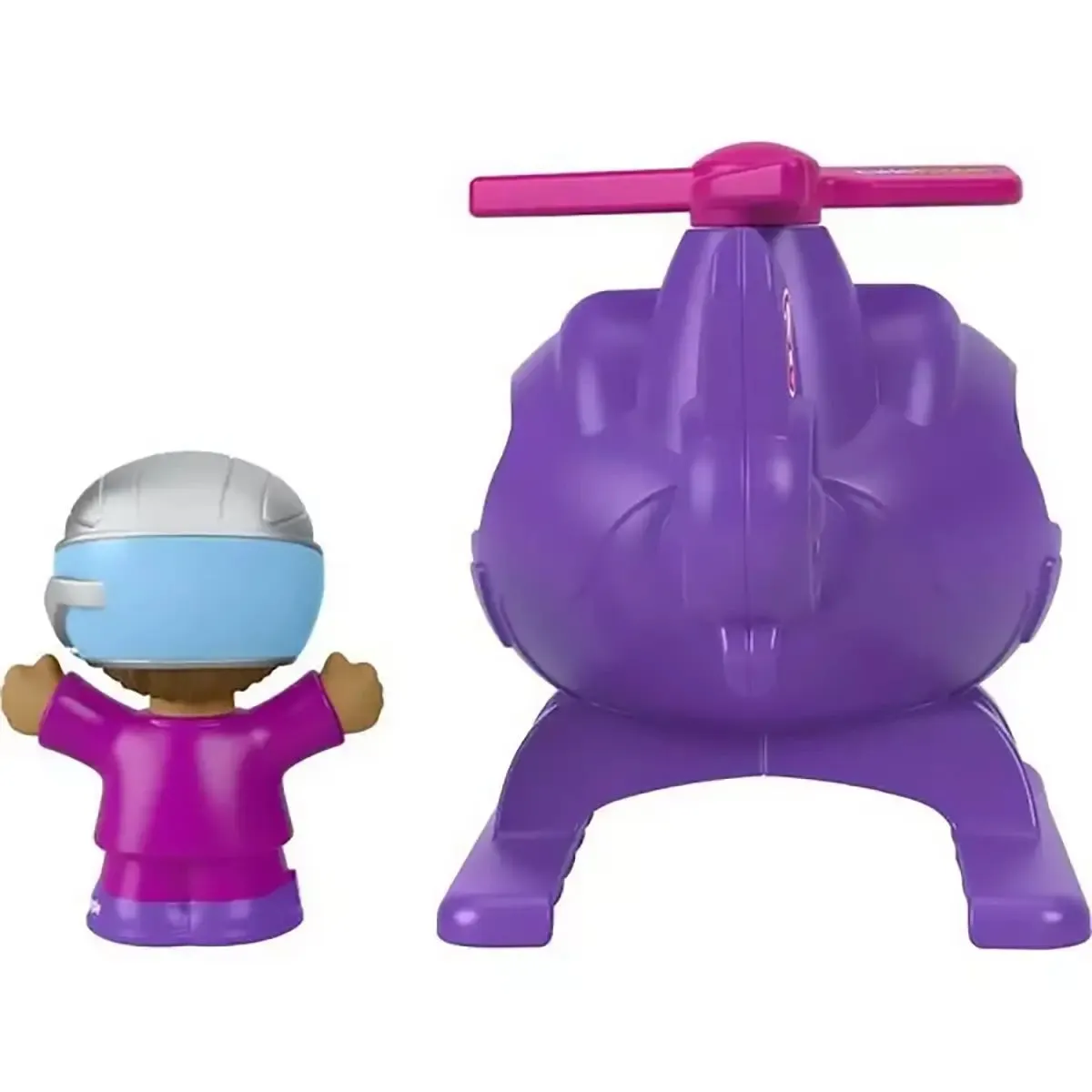 Fisher-Price Toys Fisher-Price Little People Barbie Helicopter Push-Along Vehicle