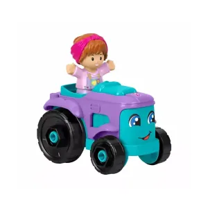 Fisher-Price Toys Fisher-Price Little People Barbie Tractor Push-Along Vehicle