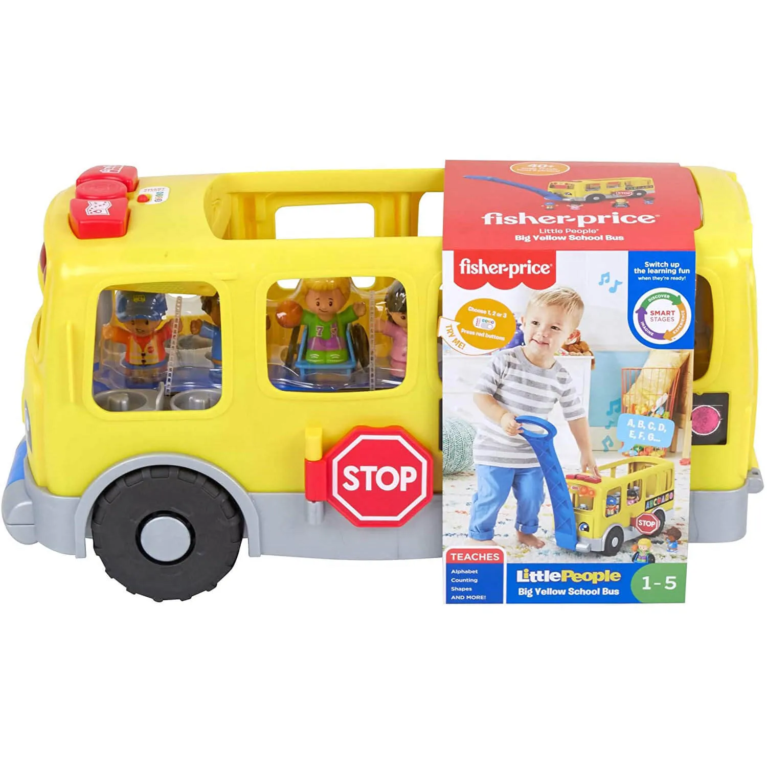 Fisher-Price Toys Fisher-Price Little People Big Yellow School Bus