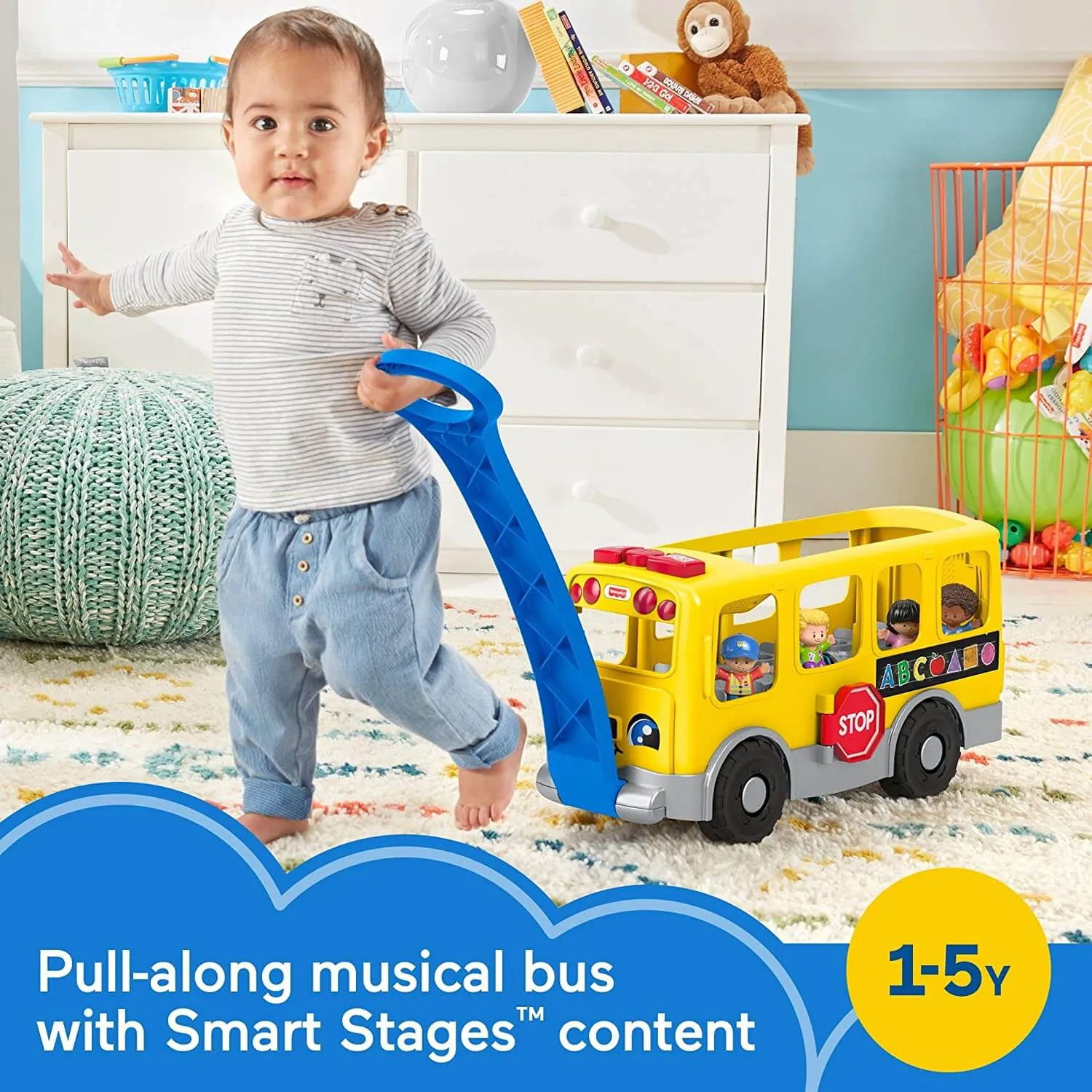 Fisher-Price Toys Fisher-Price Little People Big Yellow School Bus