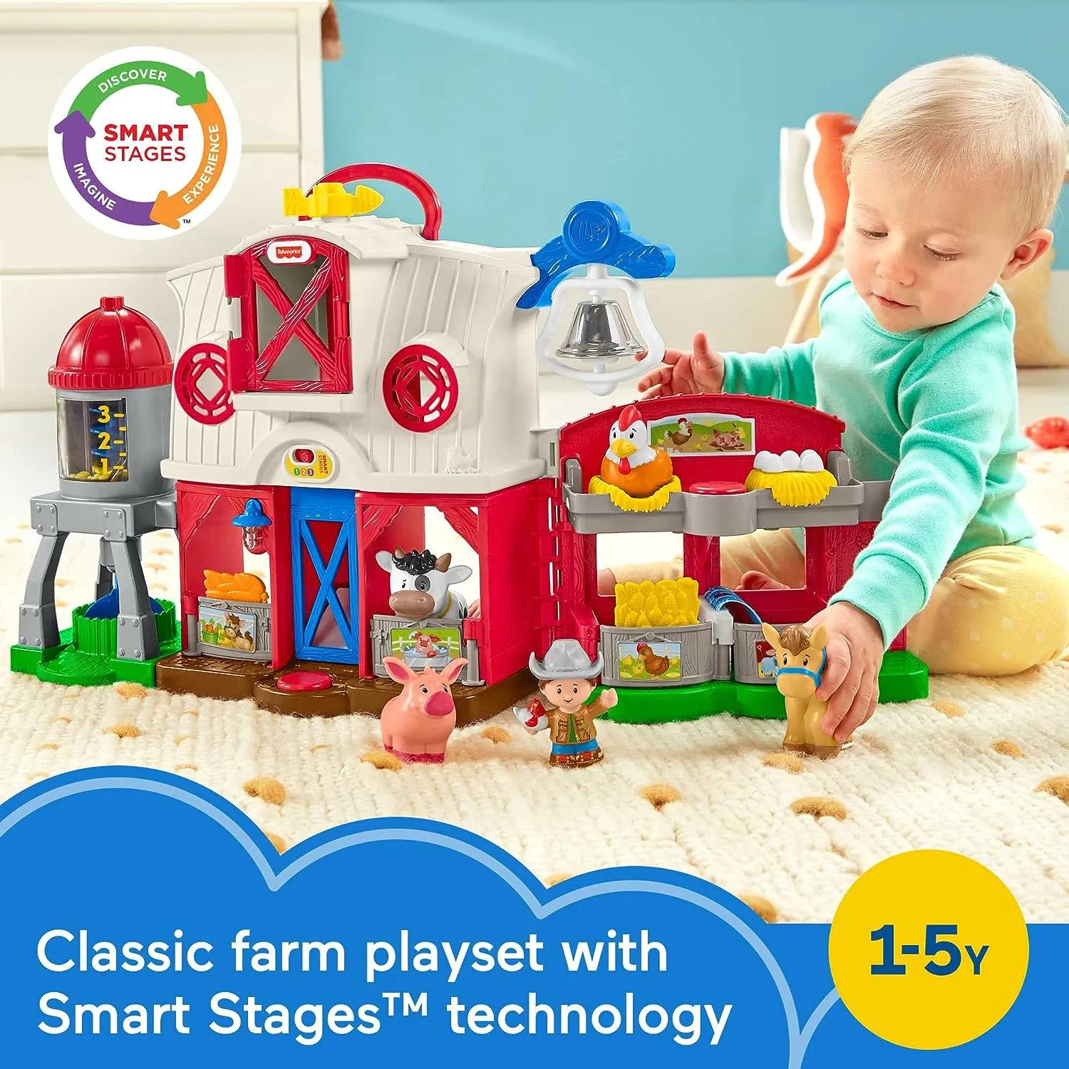 Fisher-Price Toys Fisher-Price Little People Caring for Animals Farm