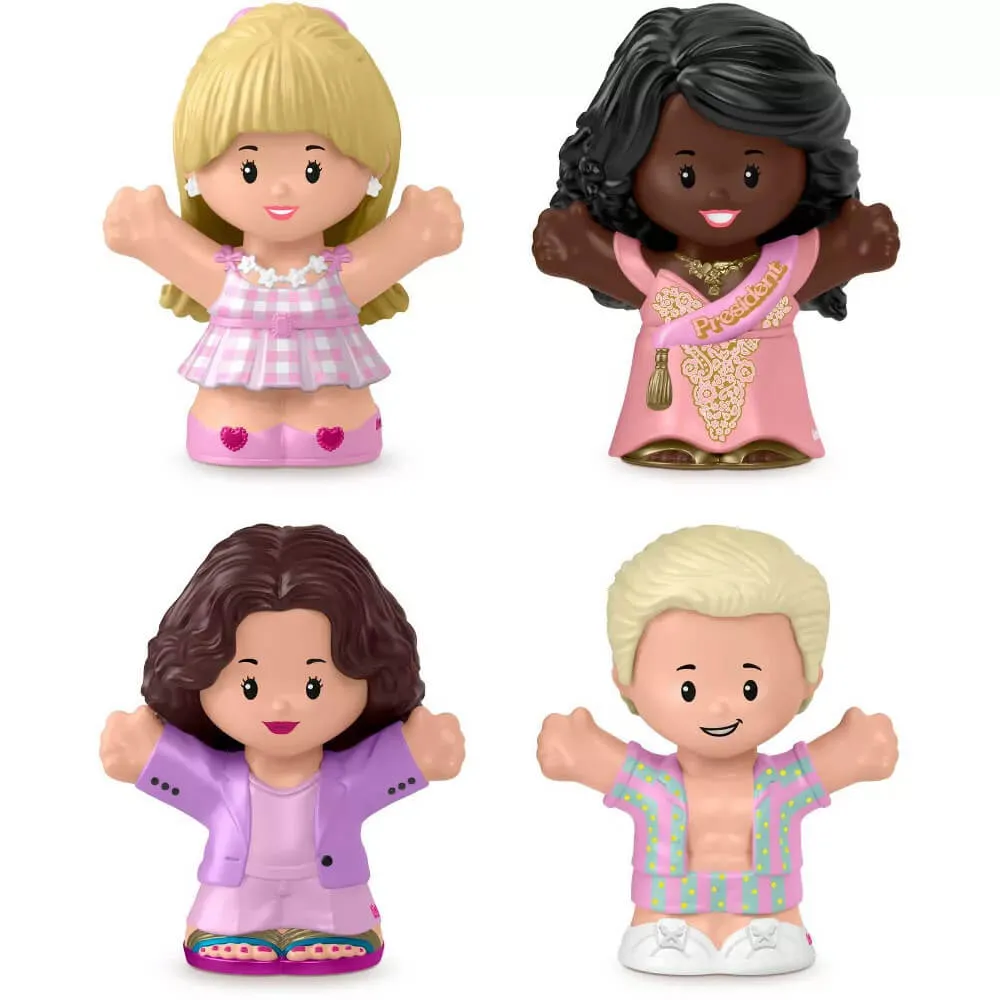 Fisher-Price Toys Fisher-Price Little People Collector Barbie: The Movie Set