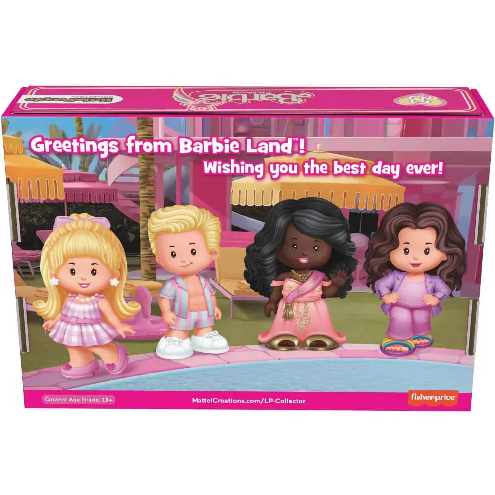 Fisher-Price Toys Fisher-Price Little People Collector Barbie: The Movie Set
