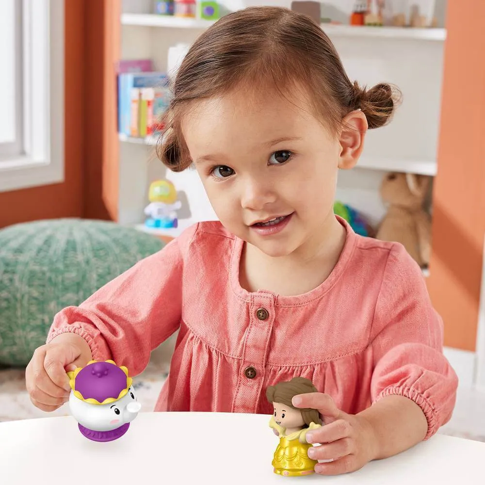 Fisher-Price Toys Fisher-Price Little People Disney Princess Belle & Misses Pots Figure Set