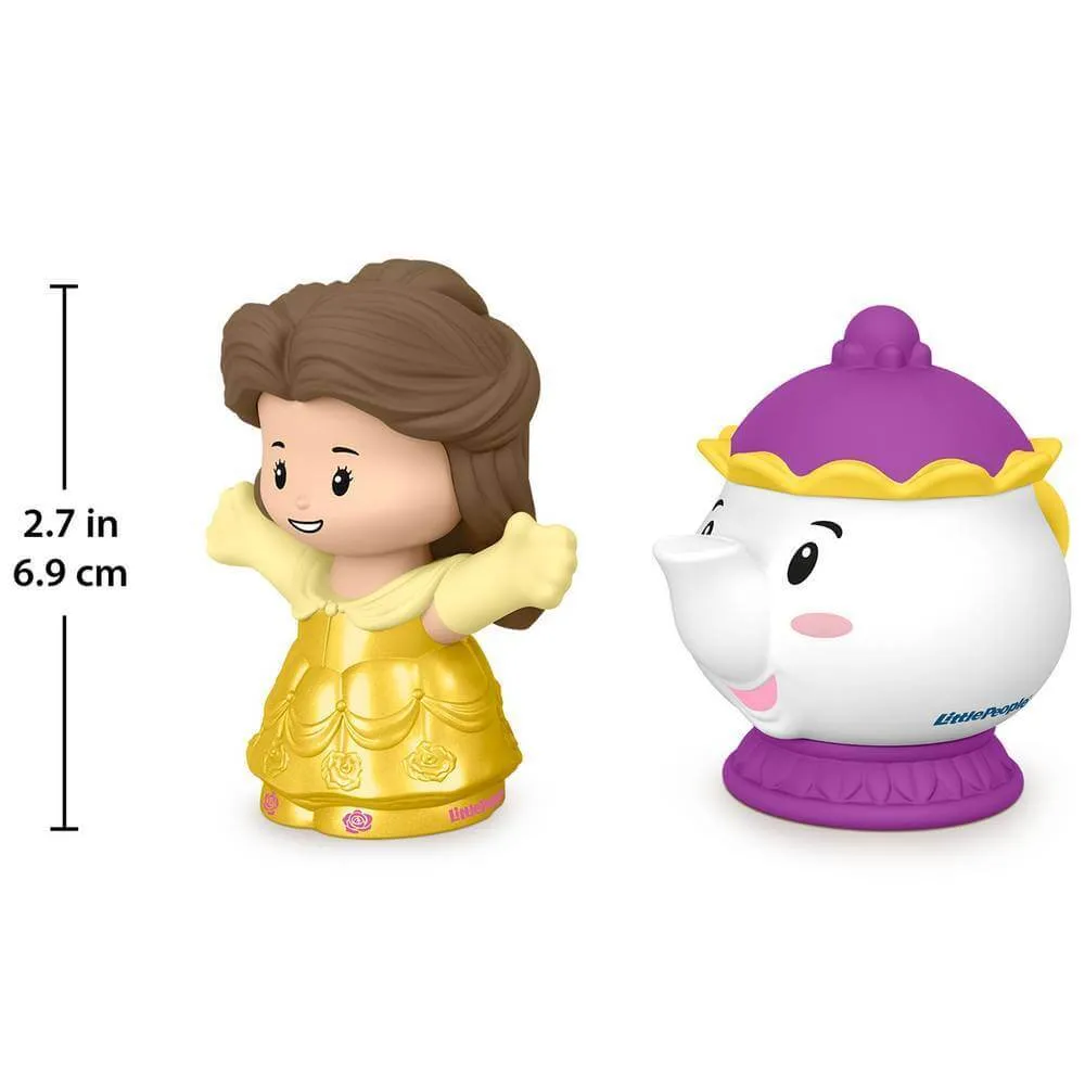Fisher-Price Toys Fisher-Price Little People Disney Princess Belle & Misses Pots Figure Set