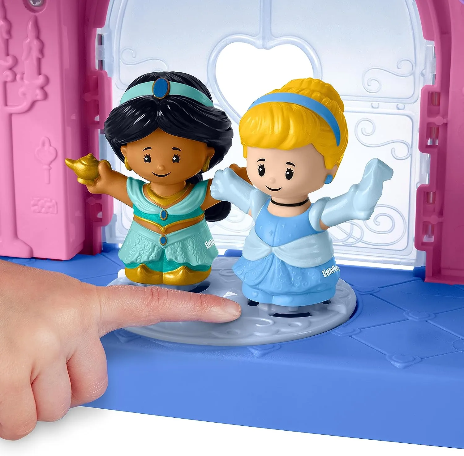 Fisher-Price Toys Fisher-Price Little People Disney Princess Magical Lights & Dancing Castle with 2 Figures
