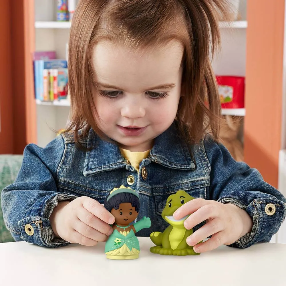 Fisher-Price Toys Fisher-Price Little People Disney Princess Tiana & Naveen Figure Set