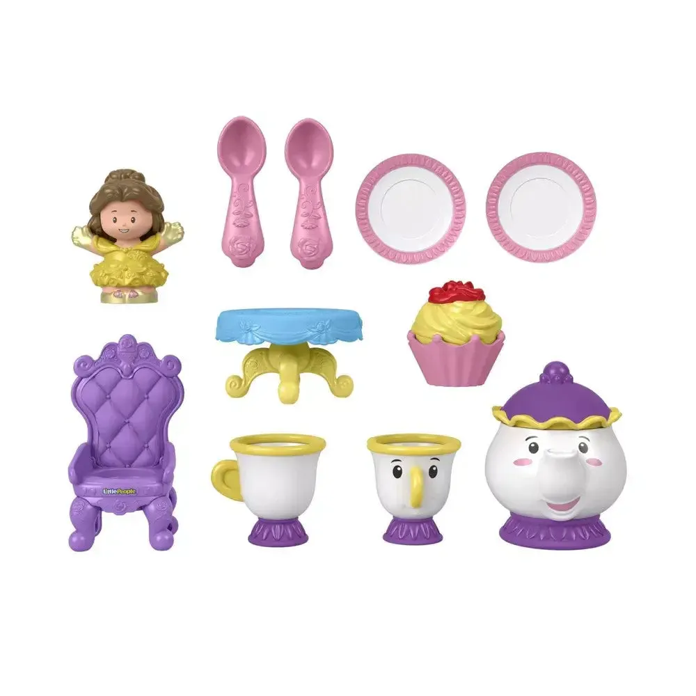 Fisher-Price Toys Fisher-Price Little People Disney Princess Time For Tea With Belle Playset