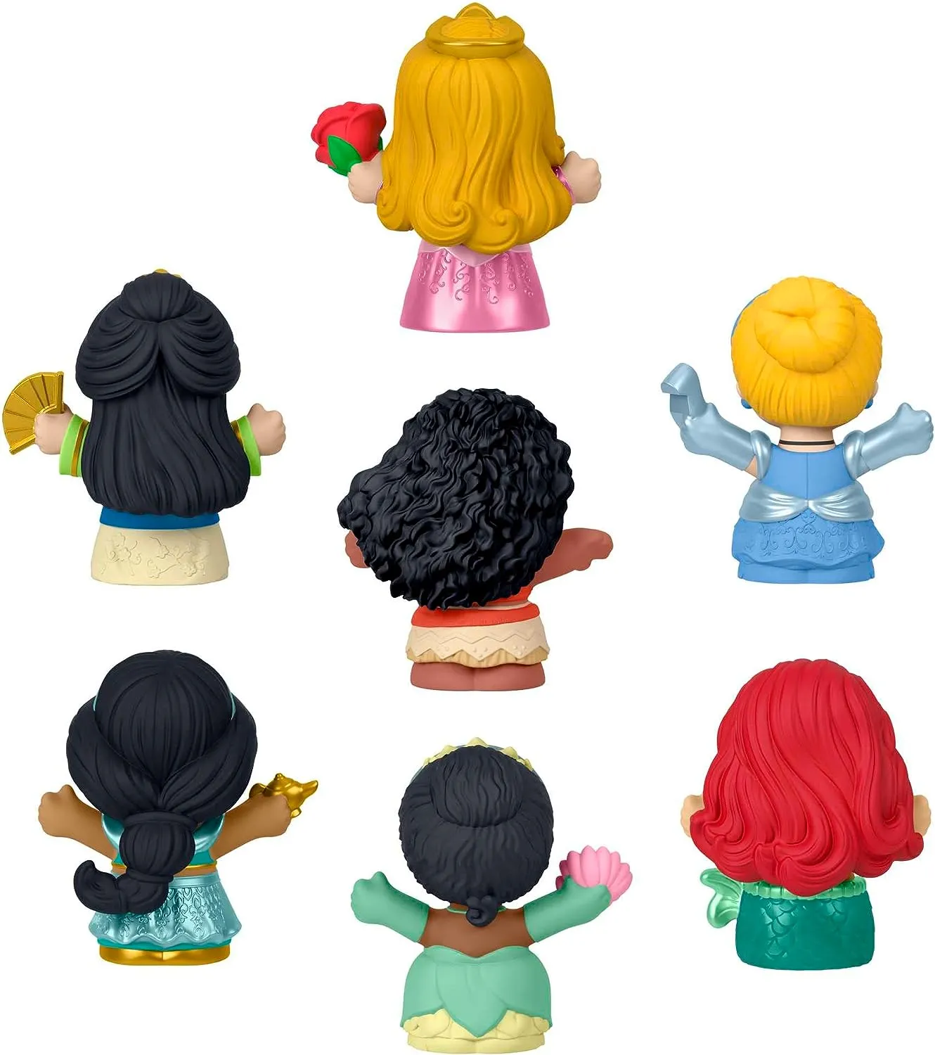 Fisher-Price Toys ?Fisher-Price Little People Disney Princess Toys, Set of 7 Character Figures for Toddler and Preschool Pretend Play