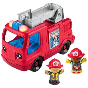 Fisher-Price Toys Fisher-Price Little People Fire Truck Musical Toddler Toy With Lights Sounds