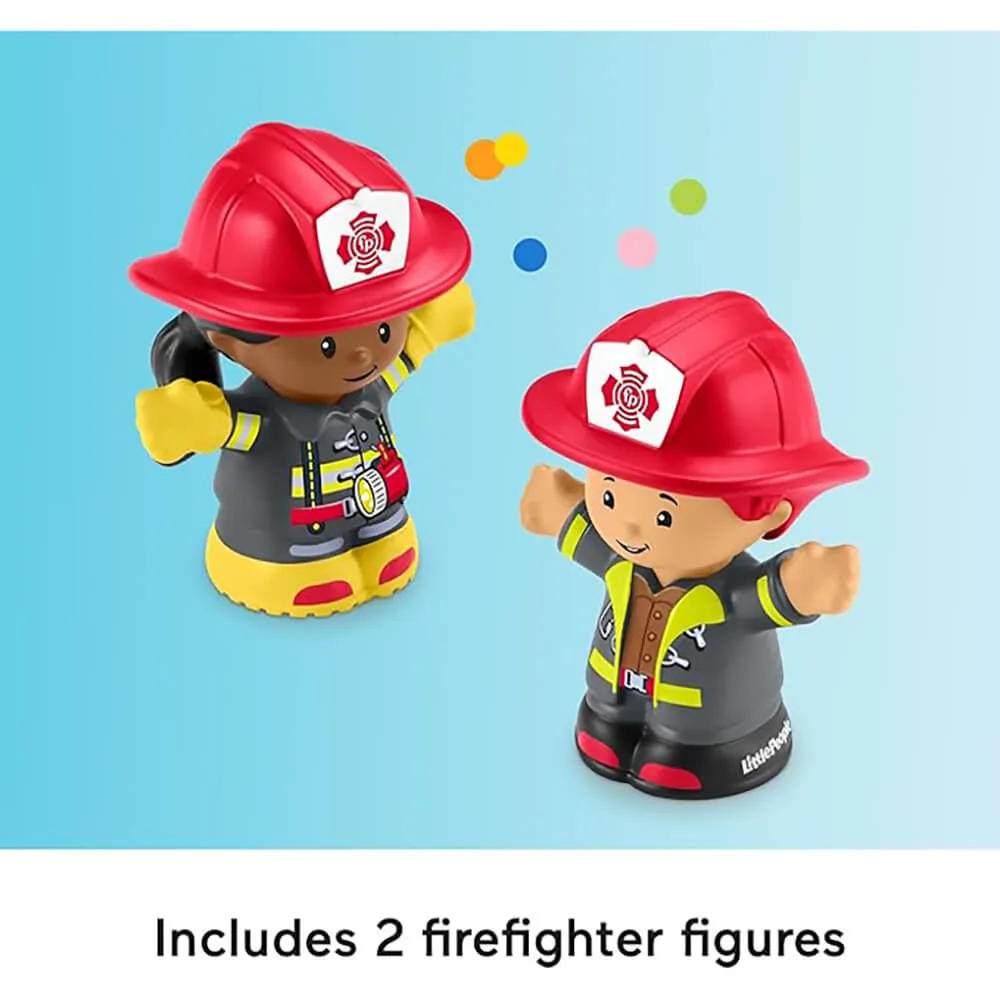 Fisher-Price Toys Fisher-Price Little People Fire Truck Musical Toddler Toy With Lights Sounds