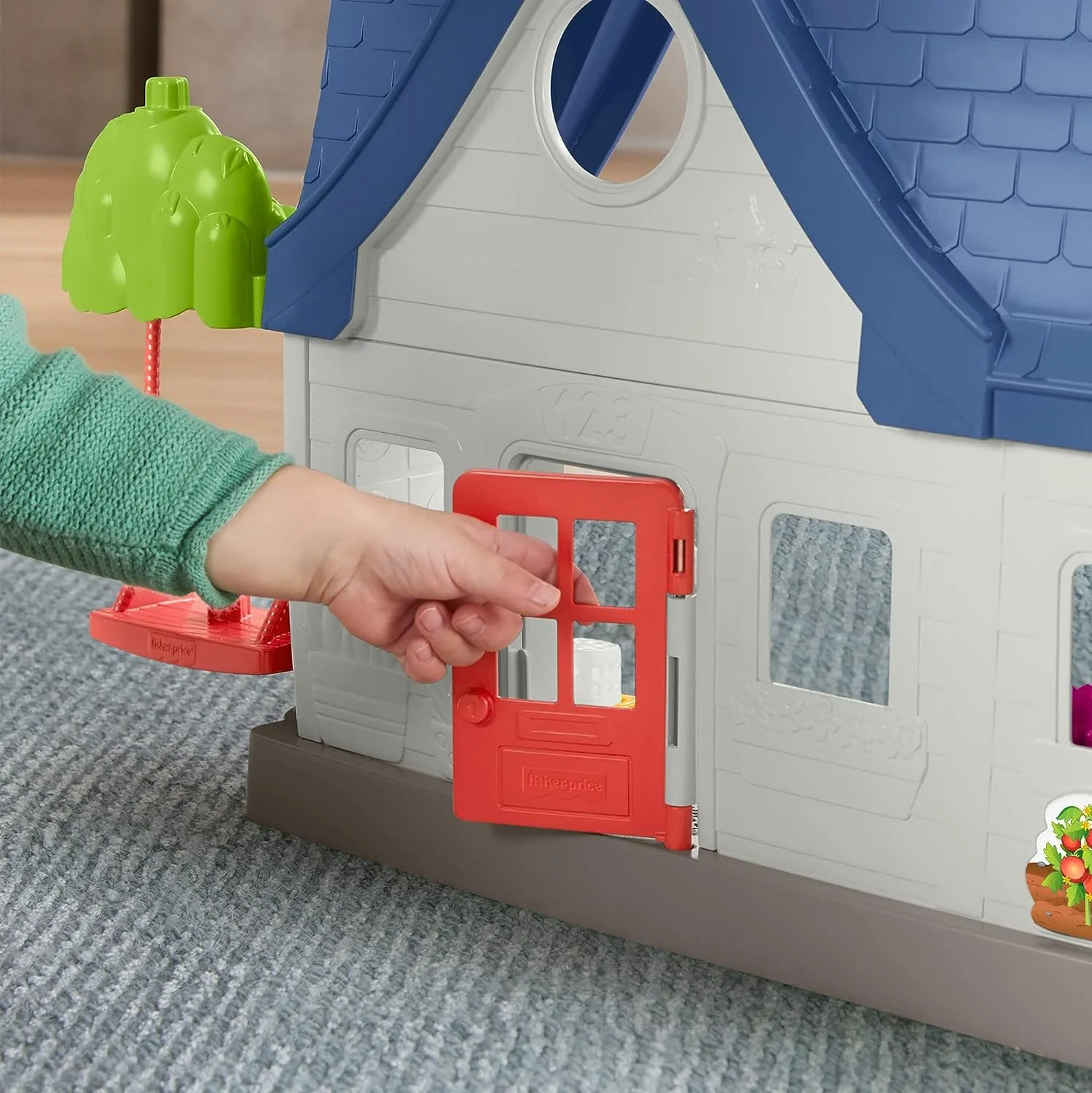 Fisher-Price Toys Fisher-Price Little People Friends Together Play House - UK English Edition, Playset with Smart Stages Learning Content for Toddlers and Preschool Kids