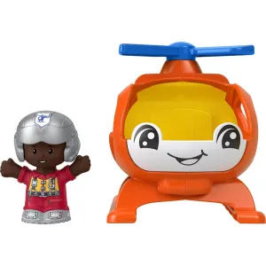 Fisher-Price Toys Fisher-Price Little People Helicopter and Pilot Set