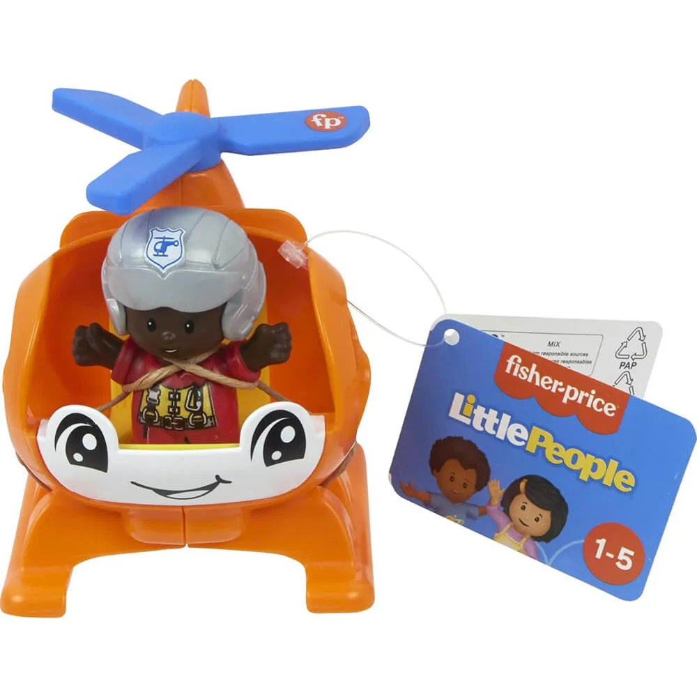 Fisher-Price Toys Fisher-Price Little People Helicopter and Pilot Set