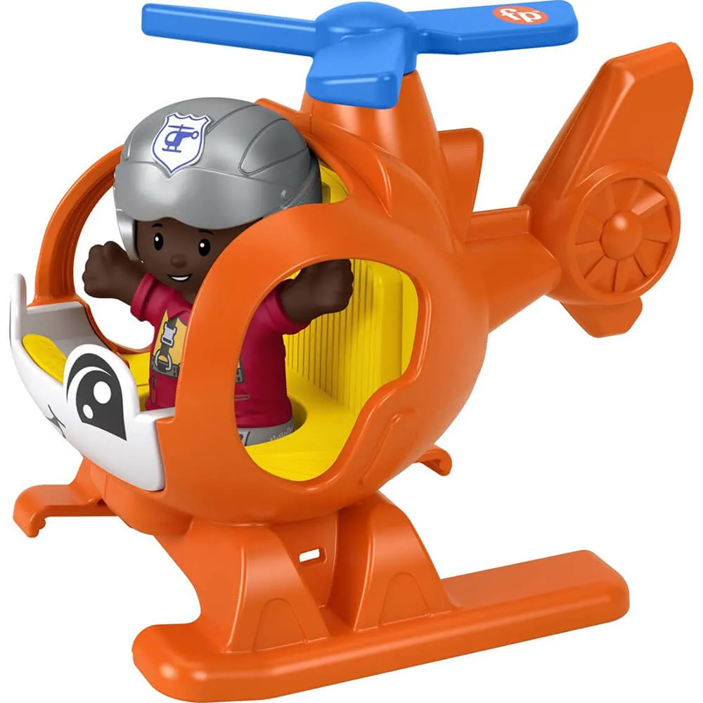 Fisher-Price Toys Fisher-Price Little People Helicopter and Pilot Set