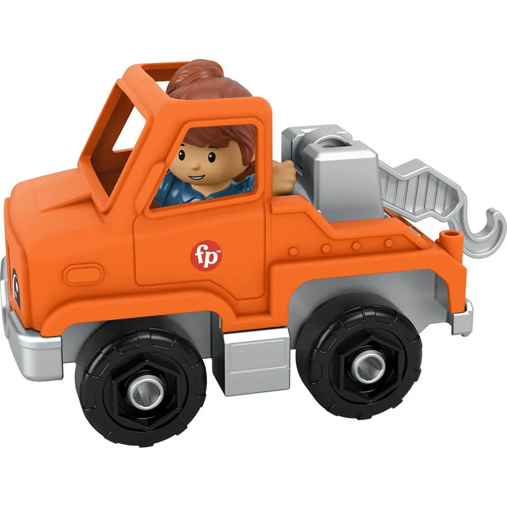 Fisher-Price Toys Fisher-Price Little People Help and Go Tow Truck and Figure Set