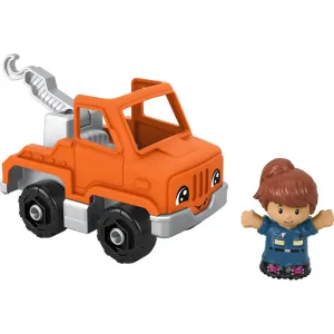 Fisher-Price Toys Fisher-Price Little People Help and Go Tow Truck and Figure Set
