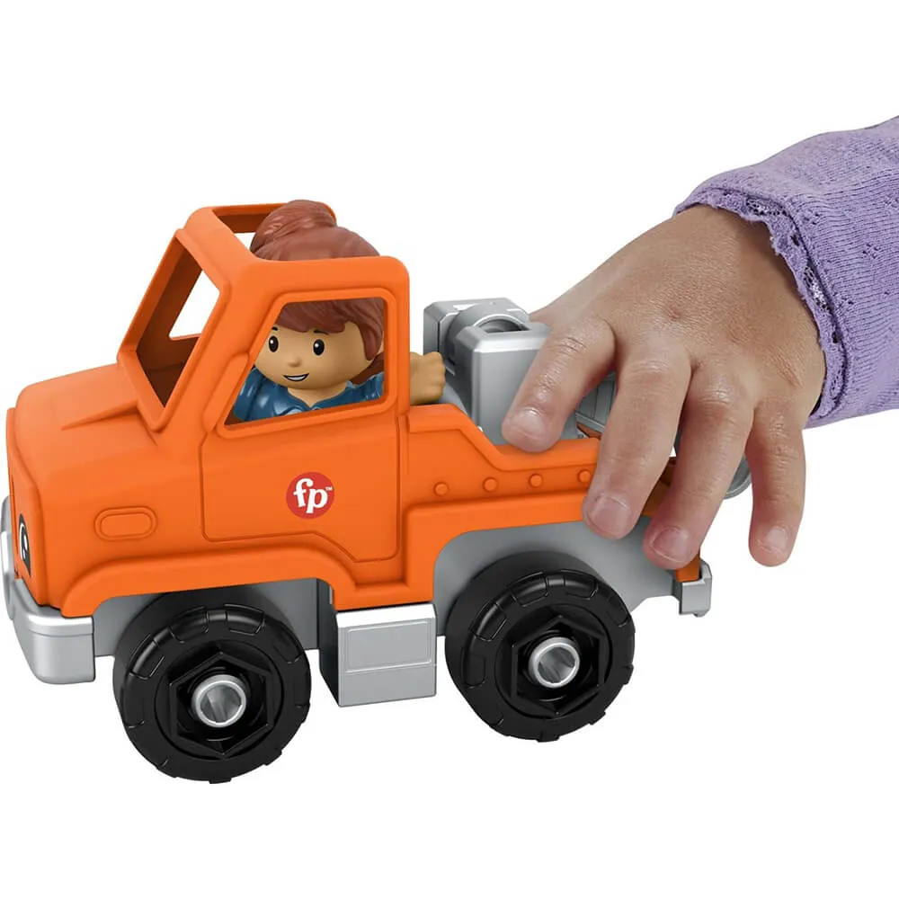 Fisher-Price Toys Fisher-Price Little People Help and Go Tow Truck and Figure Set