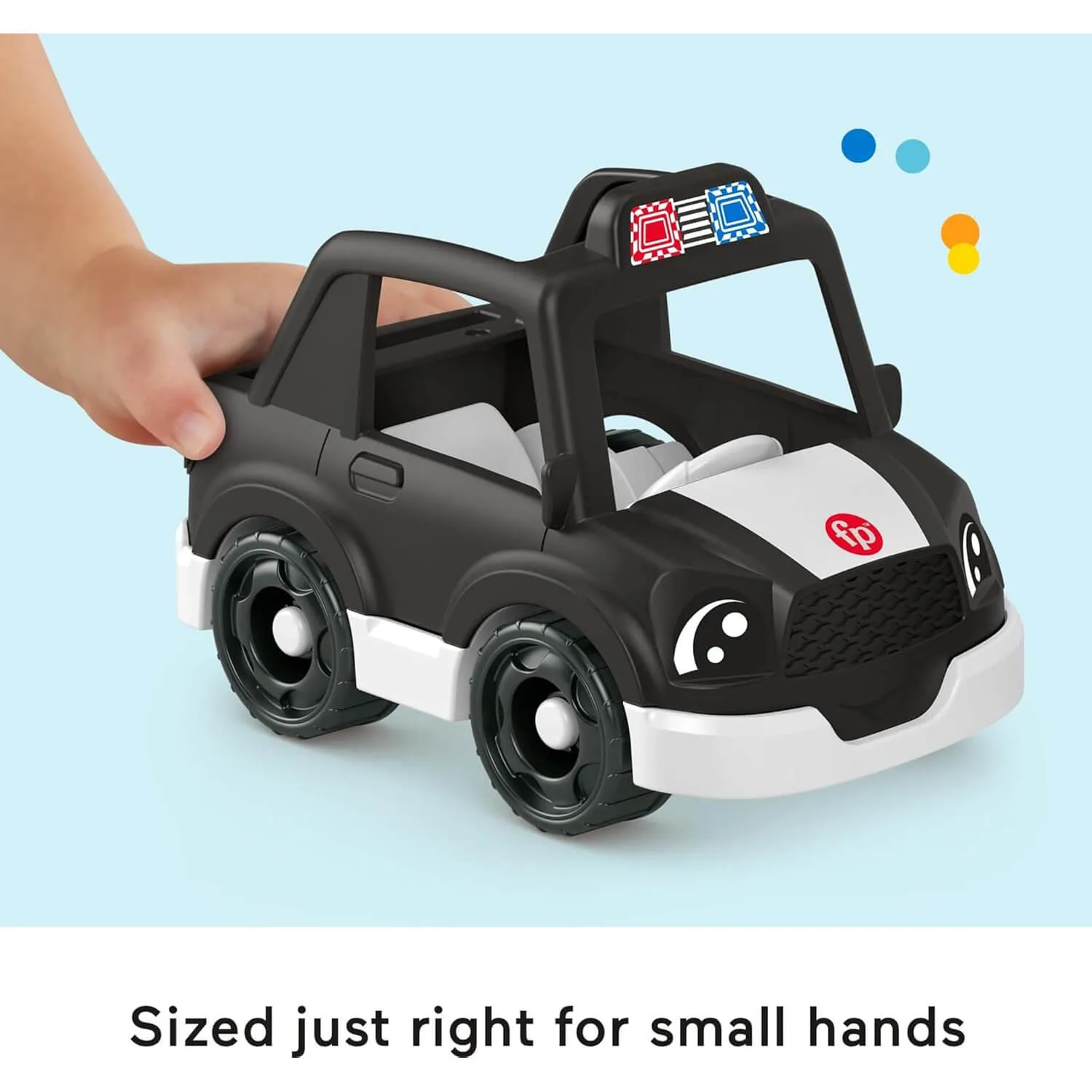 Fisher-Price Toys Fisher-Price Little People Police Car Push-Along Vehicle