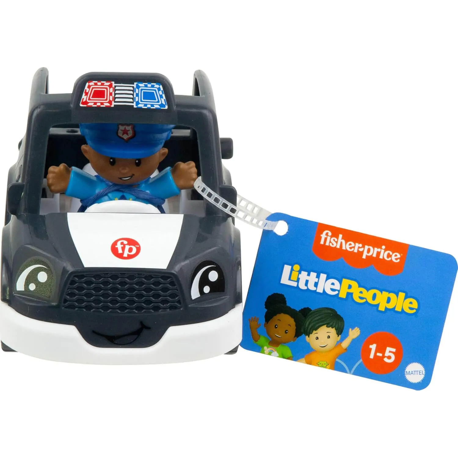 Fisher-Price Toys Fisher-Price Little People Police Car Push-Along Vehicle
