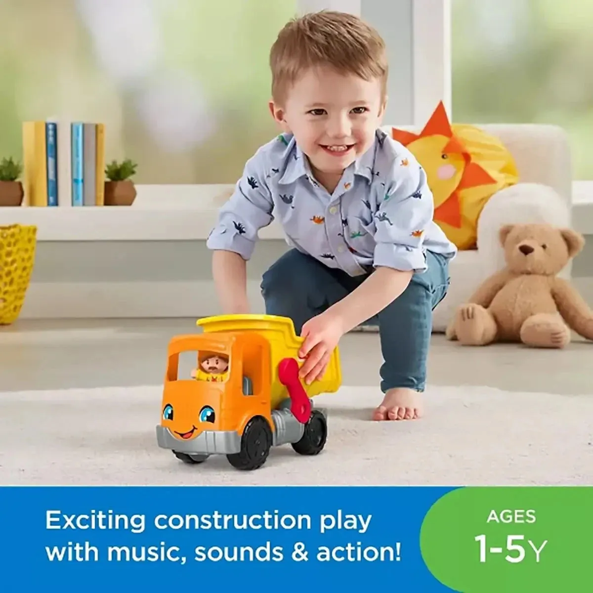 Fisher-Price Toys Fisher-Price Little People Work Together Dump Truck