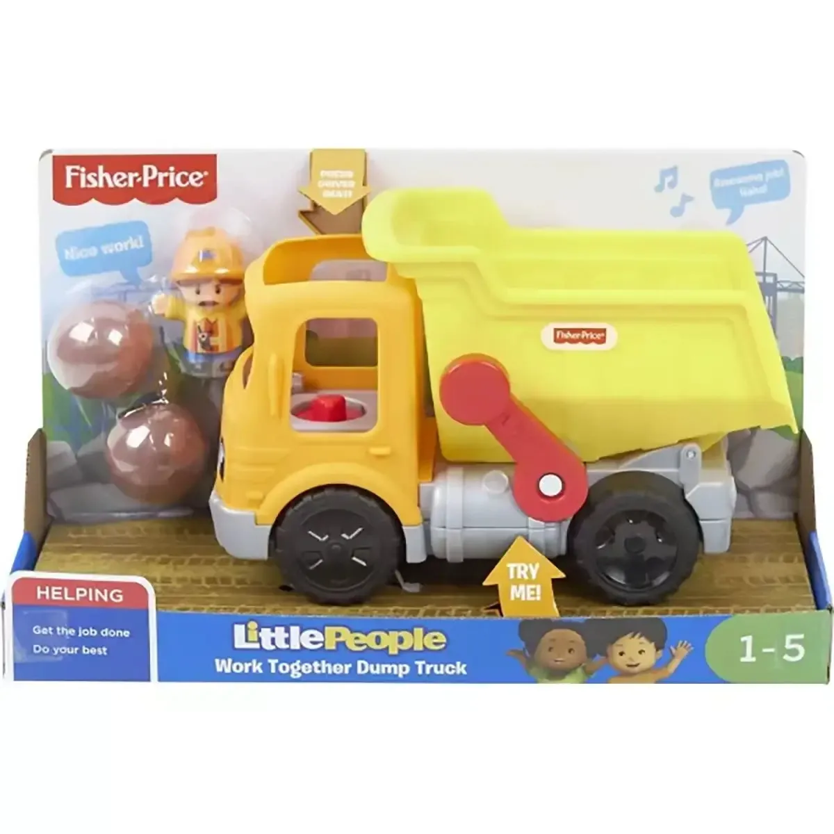 Fisher-Price Toys Fisher-Price Little People Work Together Dump Truck