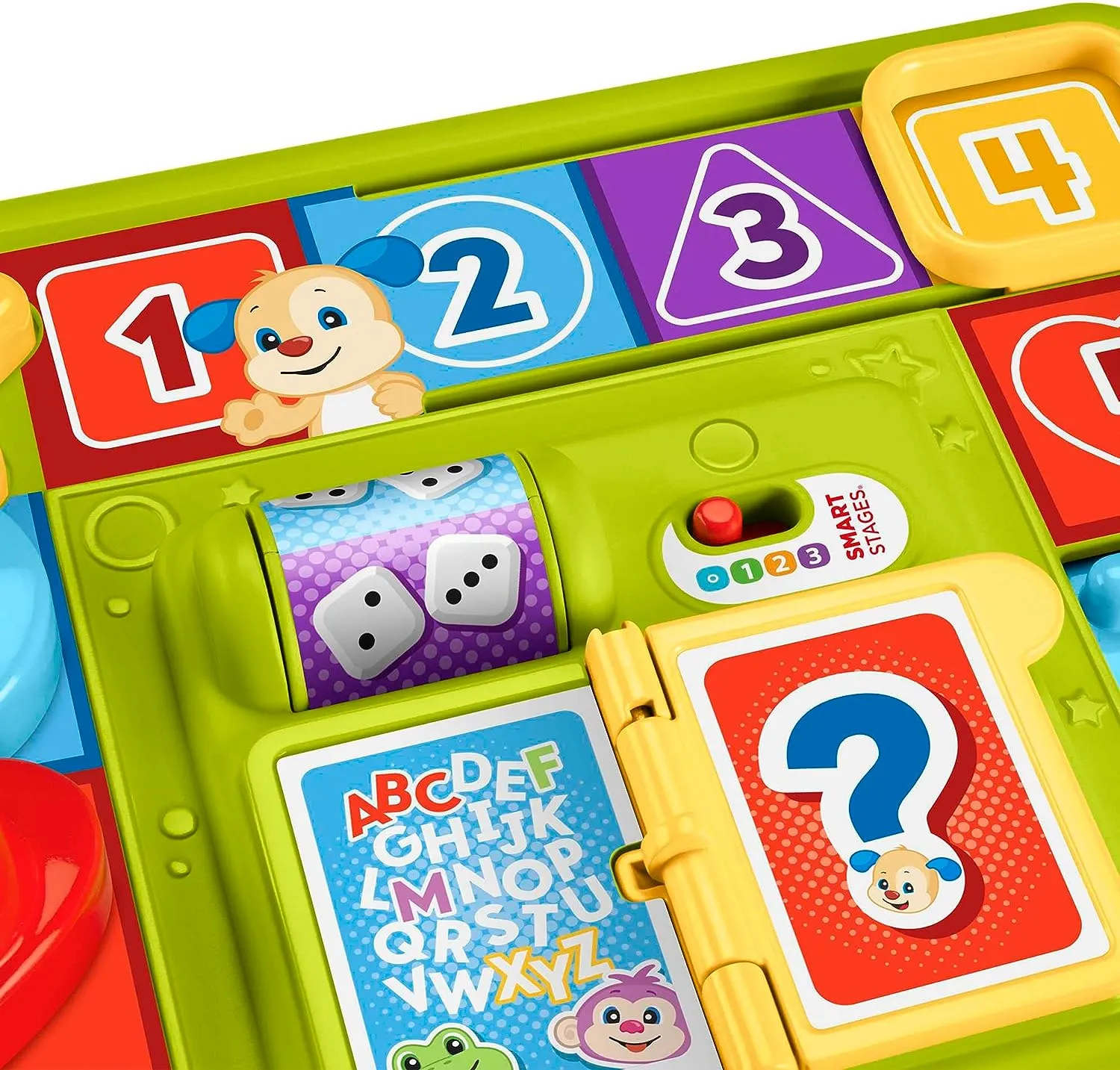 Fisher-Price Toys Fisher-Price Pretend Board Game Baby Toy with Lights & Smart Stages Learning Content