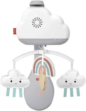 Fisher-Price Toys Fisher-Price Rainbow Showers Bassinet to Bedside Mobile, Tabletop Soother