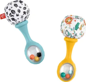 Fisher-Price Toys Fisher-Price Rattle n Rock Maracas baby rattle sensory toys for newborn babies
