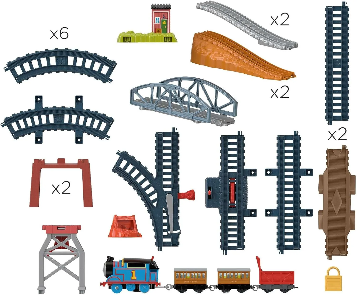 Fisher-Price Toys Fisher-Price Thomas & Friends 3-in-1 Package Pickup Train Set