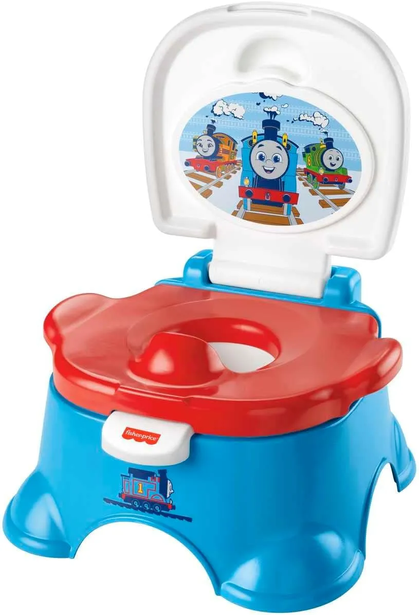 Fisher-Price Toys Fisher-Price Thomas & Friends 3-in-1 Toddler Potty Training Toilet and Step Stool