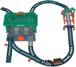 Fisher-Price Toys Fisher-Price Thomas & Friends Knapford Station Train Set track with 2 in 1 plays