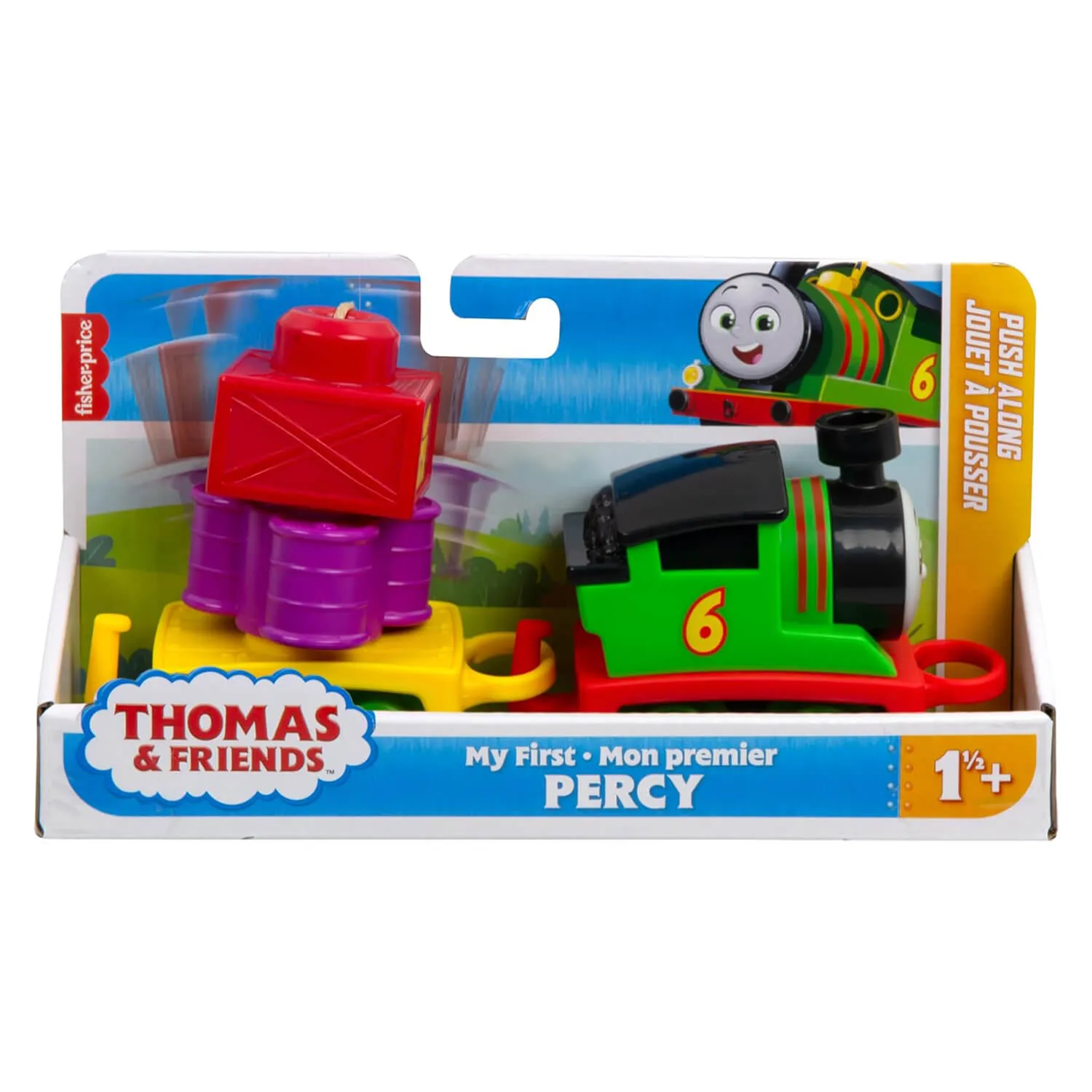 Fisher-Price Toys Fisher-Price Thomas & Friends My First Push Along Train Percy