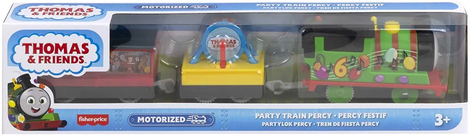 Fisher-Price Toys Fisher-Price Thomas & Friends Party Train Percy motorized battery-powered toy tr