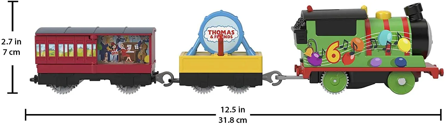 Fisher-Price Toys Fisher-Price Thomas & Friends Party Train Percy motorized battery-powered toy tr