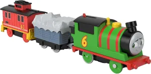 Fisher-Price Toys Fisher-Price Thomas & Friends Percy & Brake Car Bruno motorized battery-powered Engine and Brake Car Bruno Rail Vehicle