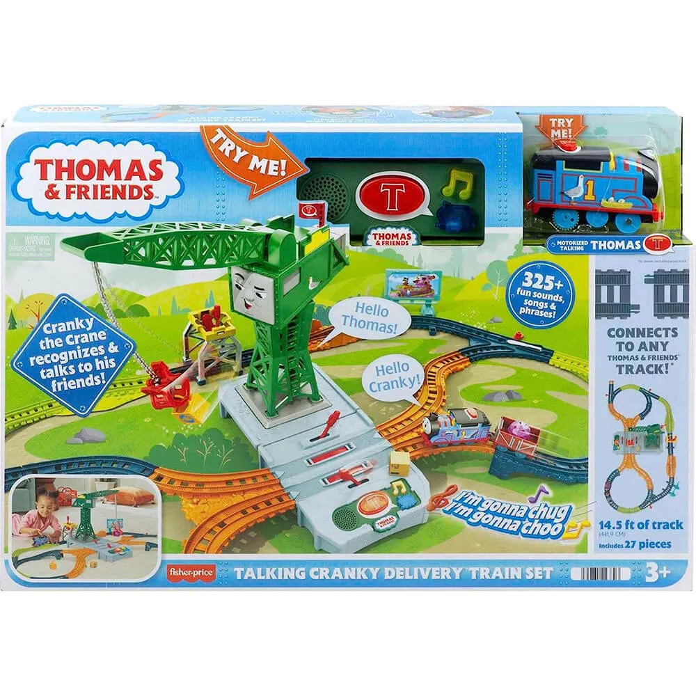 Fisher-Price Toys Fisher-Price Thomas & Friends Talking Cranky Delivery Train Set