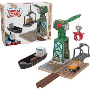 Fisher-Price Toys Fisher-Price Thomas & Friends Wooden Railway Brendam Docks Train Set