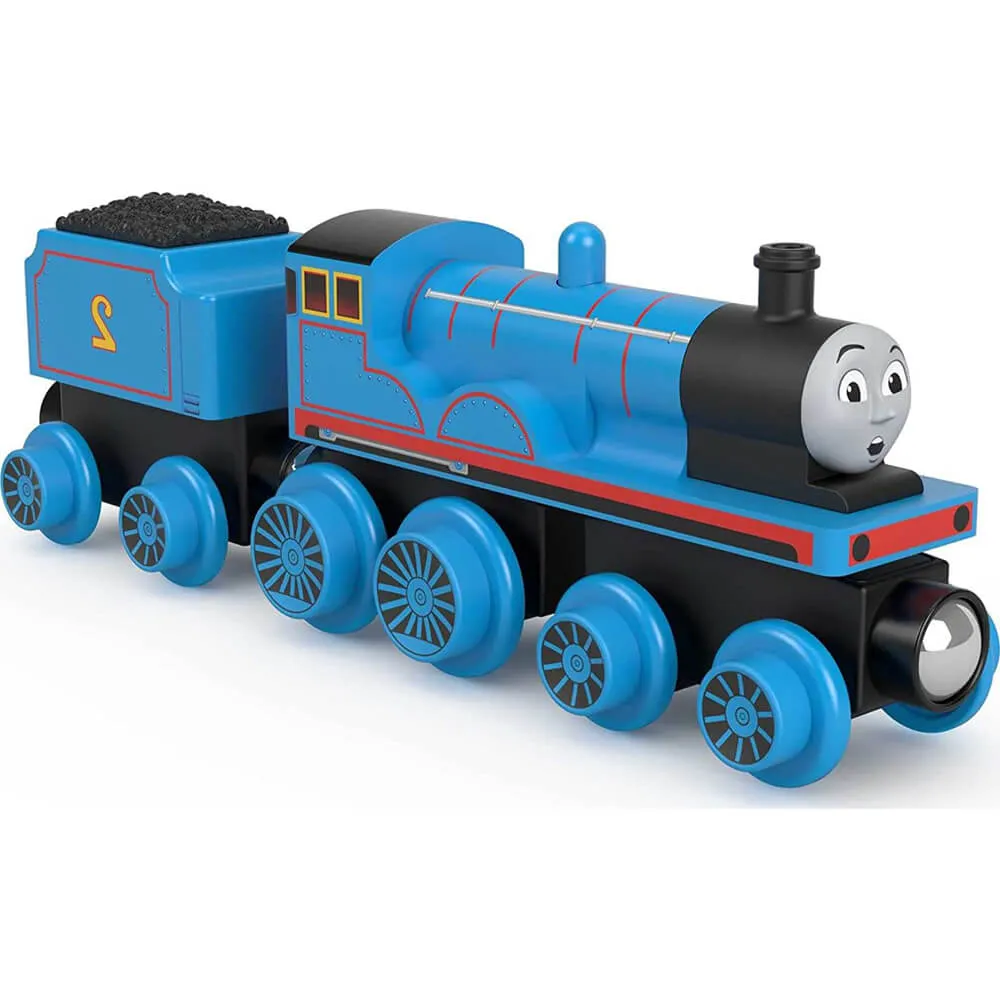 Fisher-Price Toys Fisher-Price Thomas & Friends Wooden Railway Edward Engine and Coal-Car